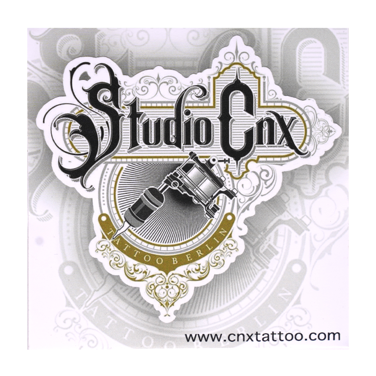 Super Deal "Studio CNX Tattoo Berlin #2" Sticker (10x10cm)