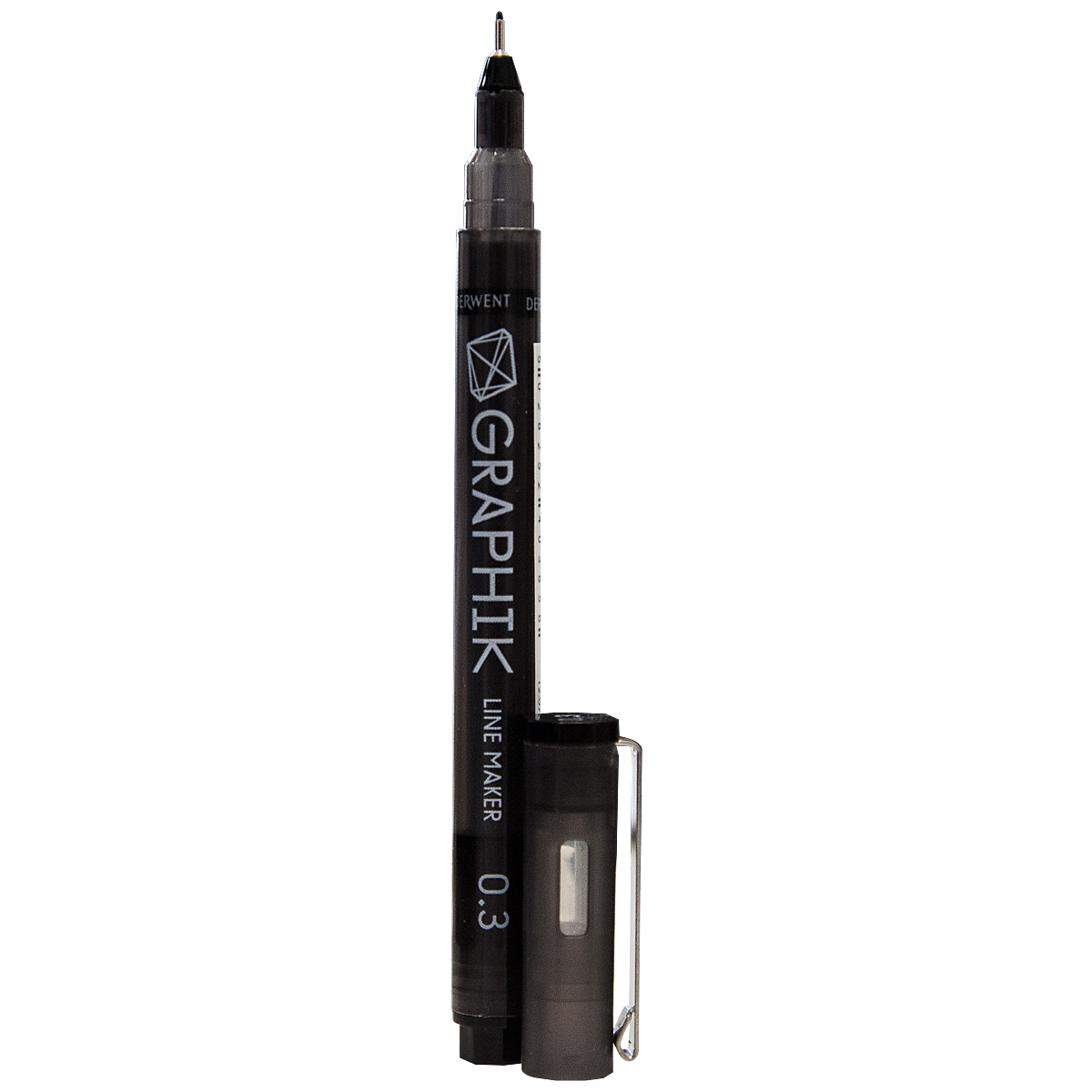 Derwent "Graphik Line Marker" Black (0,3mm)