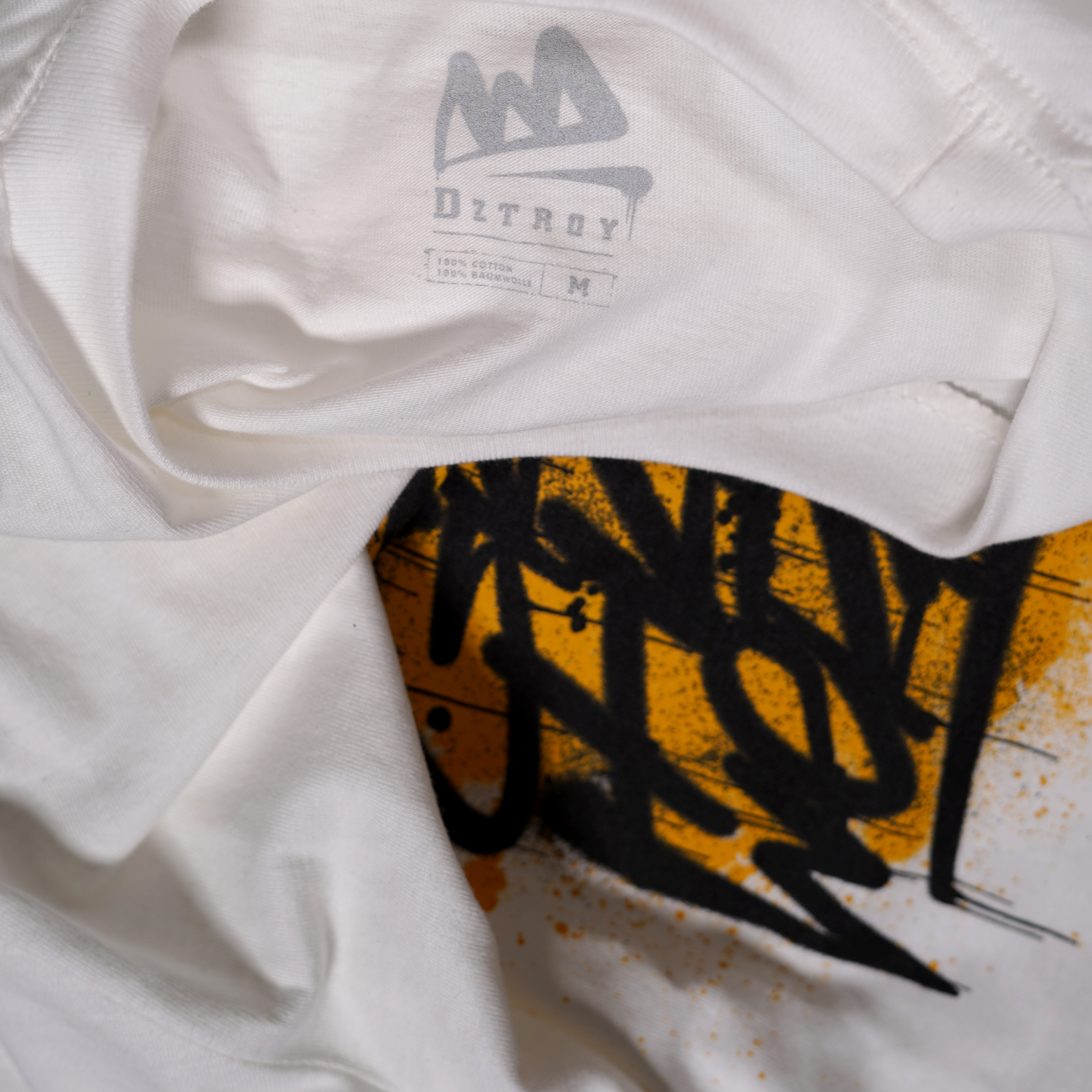Dztroy_Untergrund_Handwerker_white2 Dztroy T-Shirt "Untergrund Handwerker" White