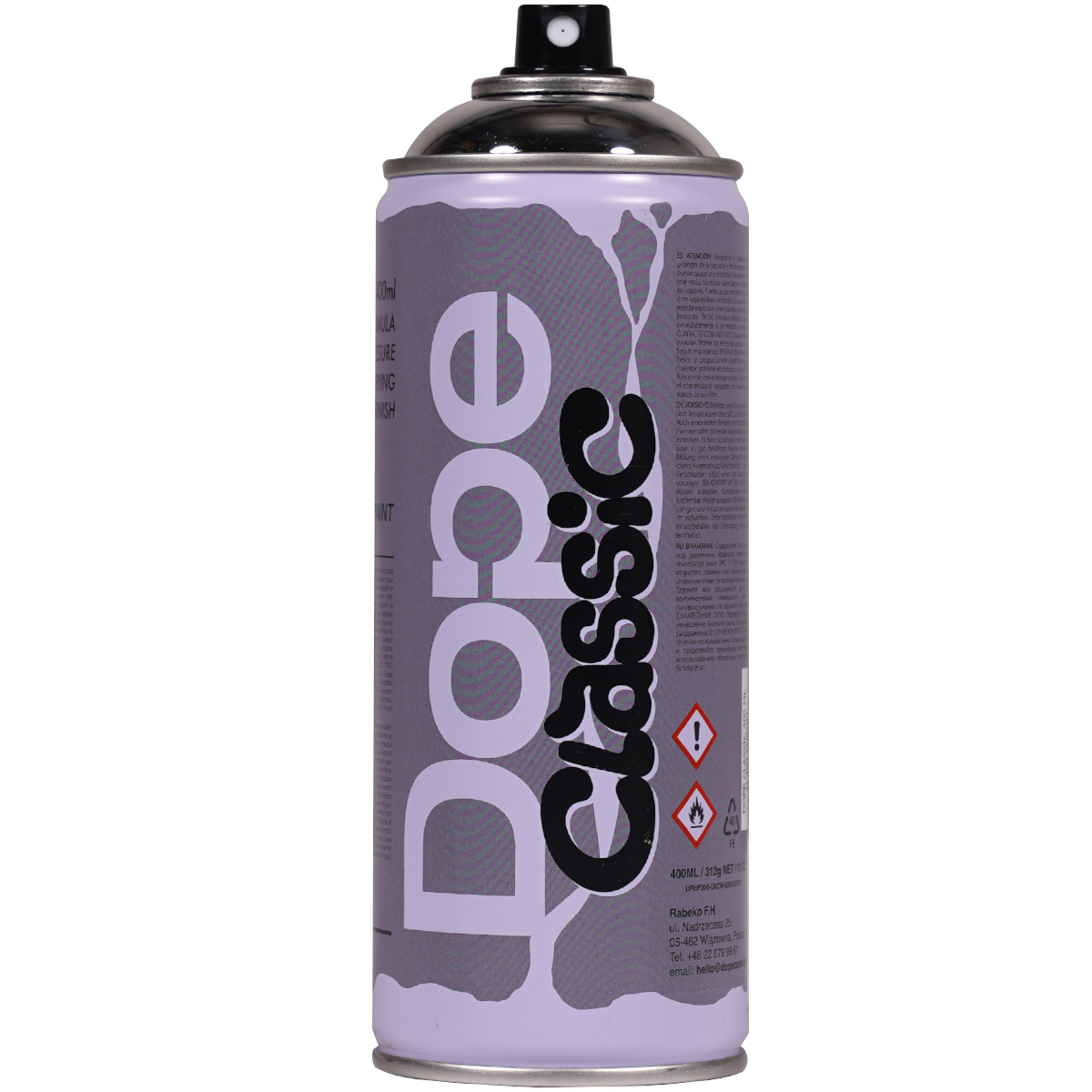 Dope "Classic Metallic" (400ml) - Silver Chrome D-400