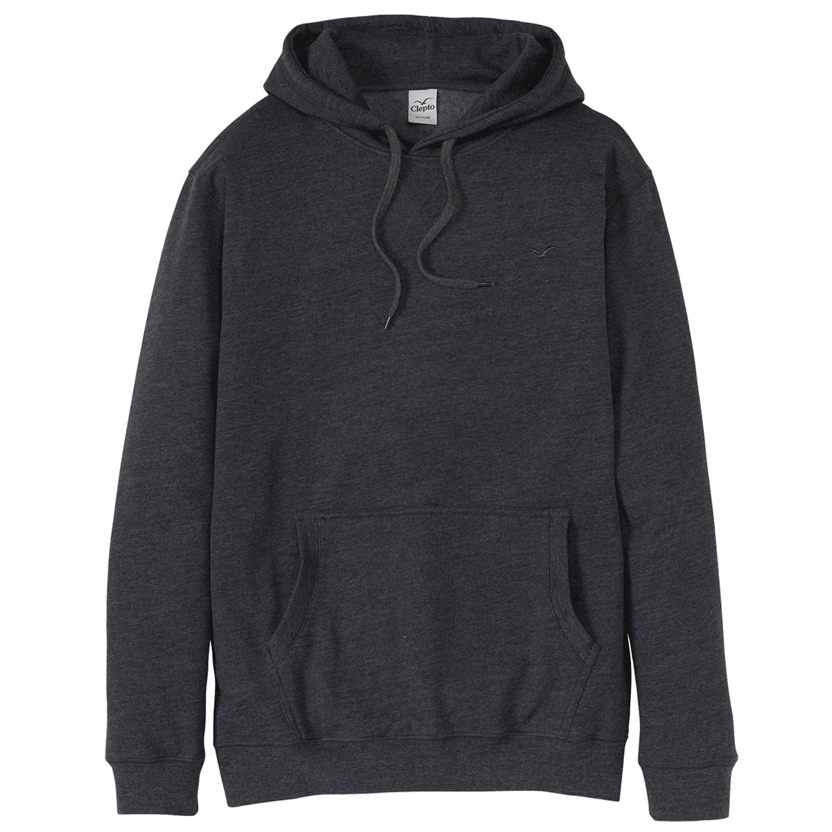 Cleptomanicx Hoodie "Ligull 2" Heather Black