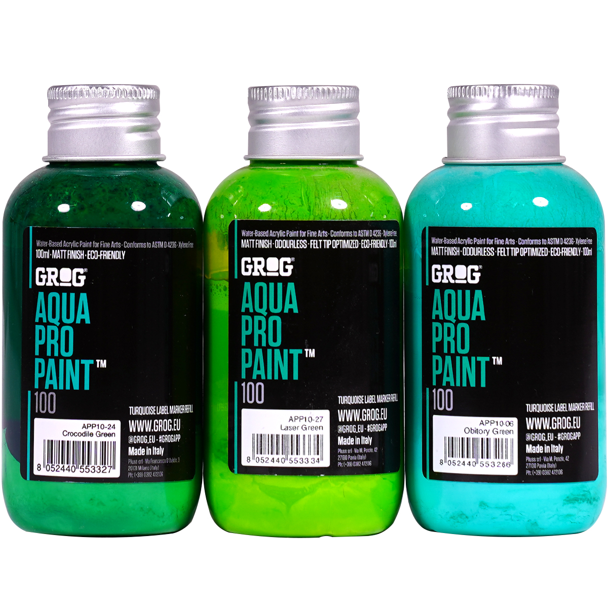 Grog "Aqua Pro Paint Refill" 3er Set (3x100ml)