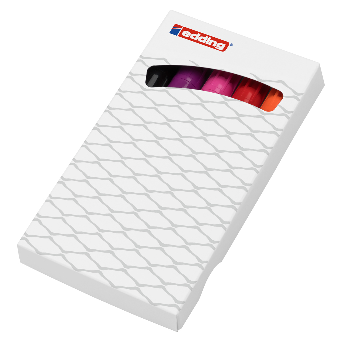 Edding "3000 Permanent Marker" 5er Set Warm Colours - (1,5-3mm)