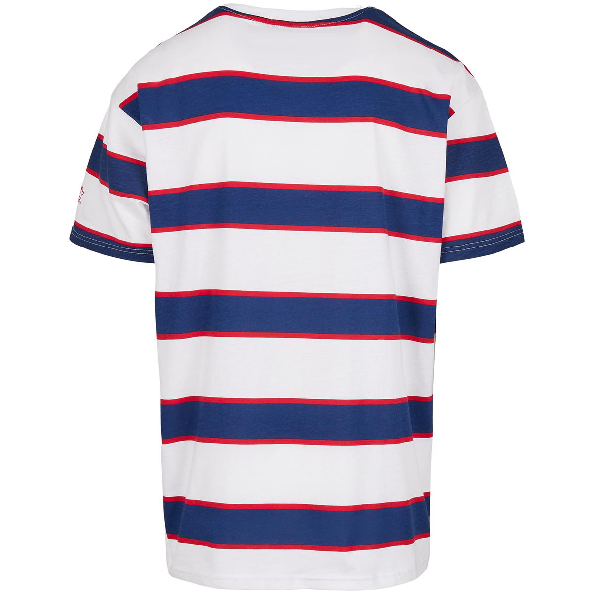 Starter T-Shirt "Logo Striped" White/Blue