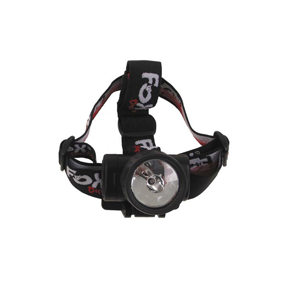 Fox Outdoor "Stirnlampe - Crypton" Black