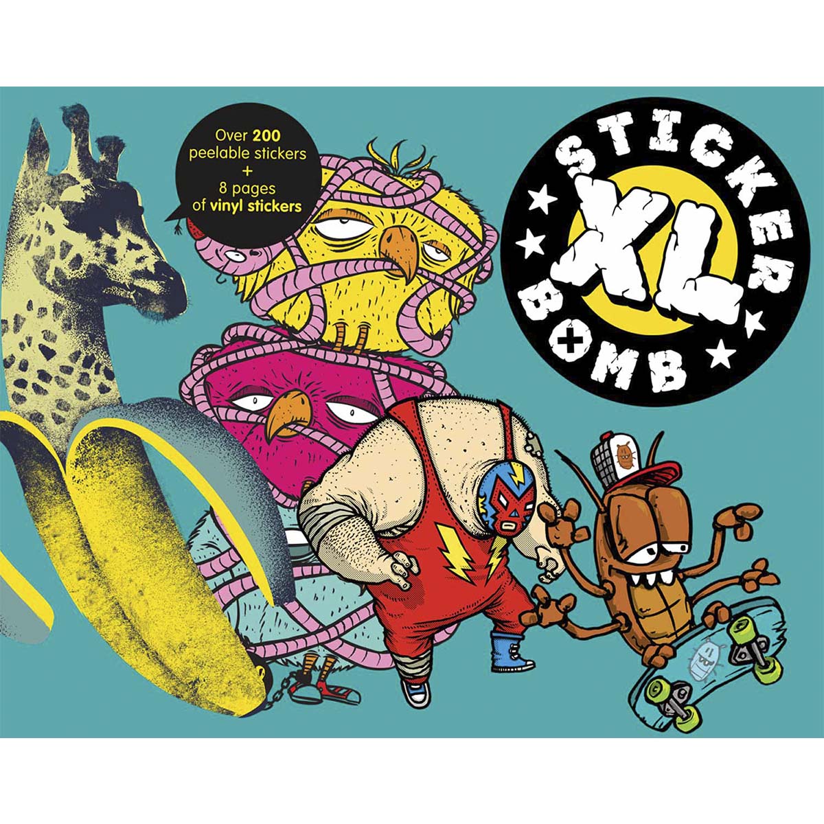 Stickerbuch "Sticker Bomb XL"