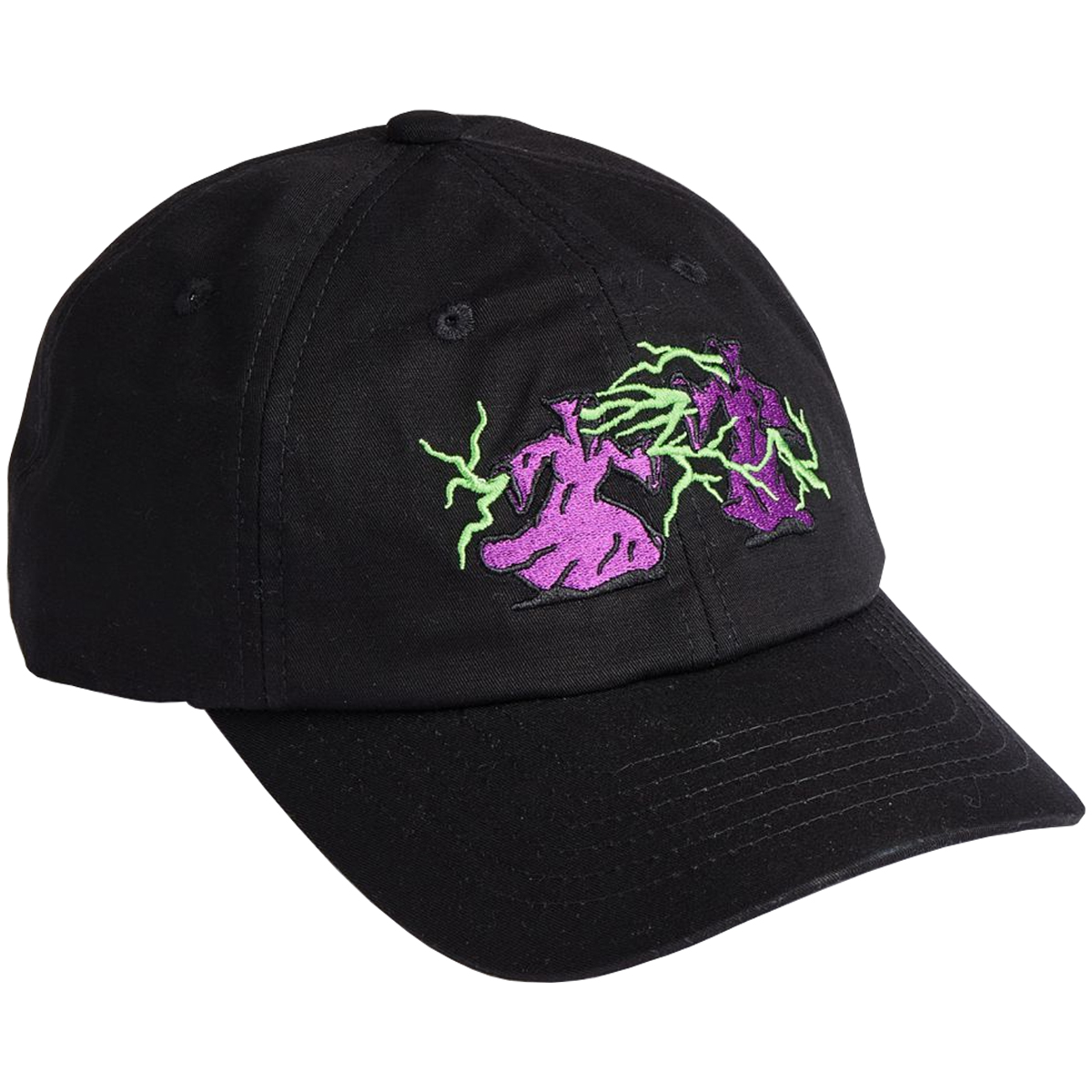 Cleptomanicx One Size Cap "Demon Ravers" Black