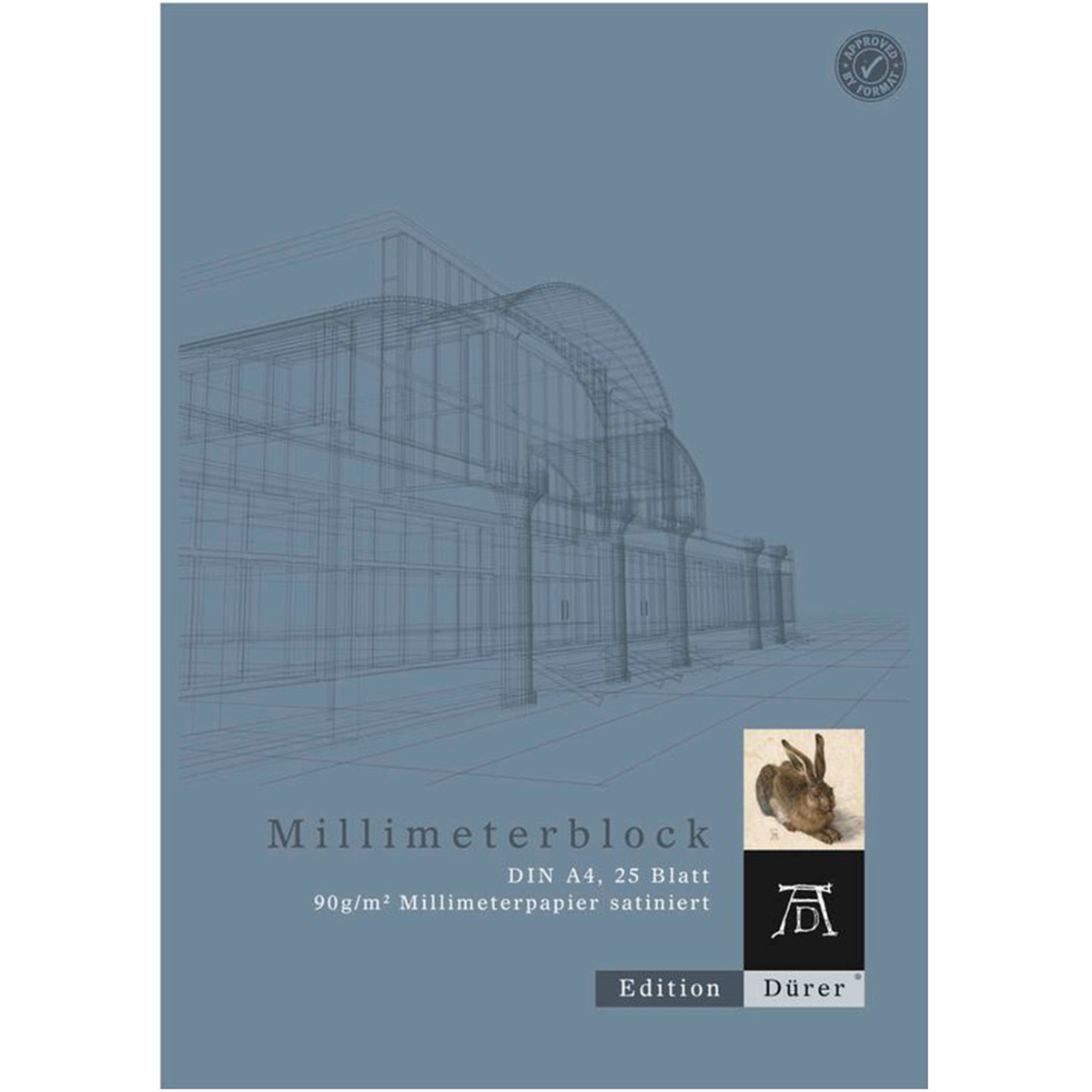 Edition Dürer "Millimeterblock" A4 Hochformat 90g/m²