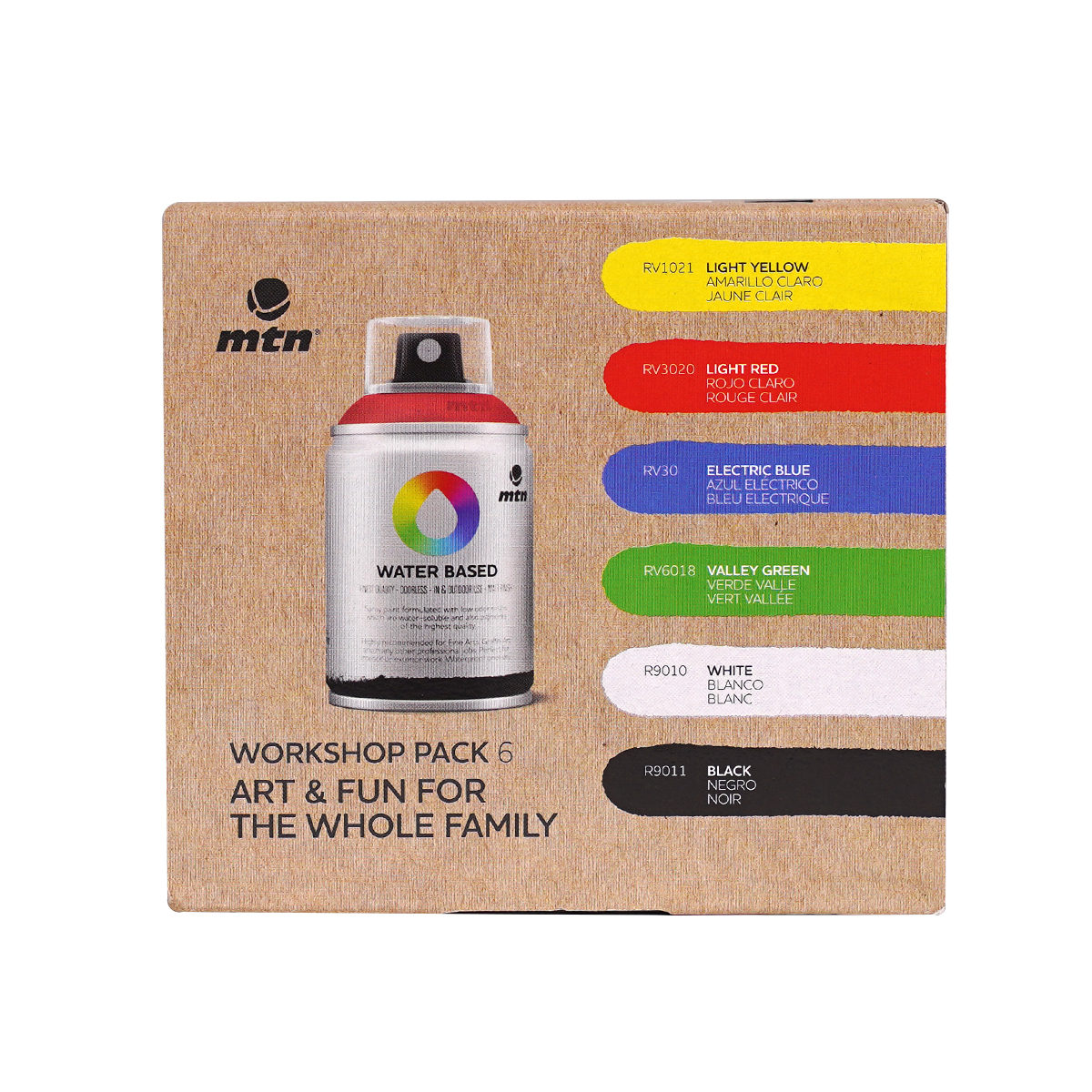 MTN "Water Based Workshop 6er Pack" (6x100ml)