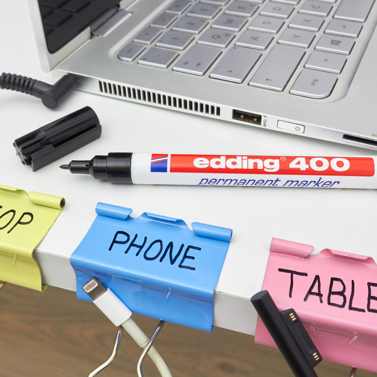 Edding "400" Permanent Marker - Black (1mm)