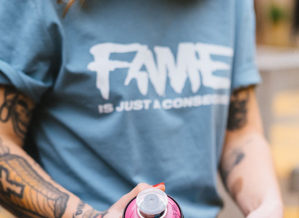 MTN T-Shirt "Fame" Blue