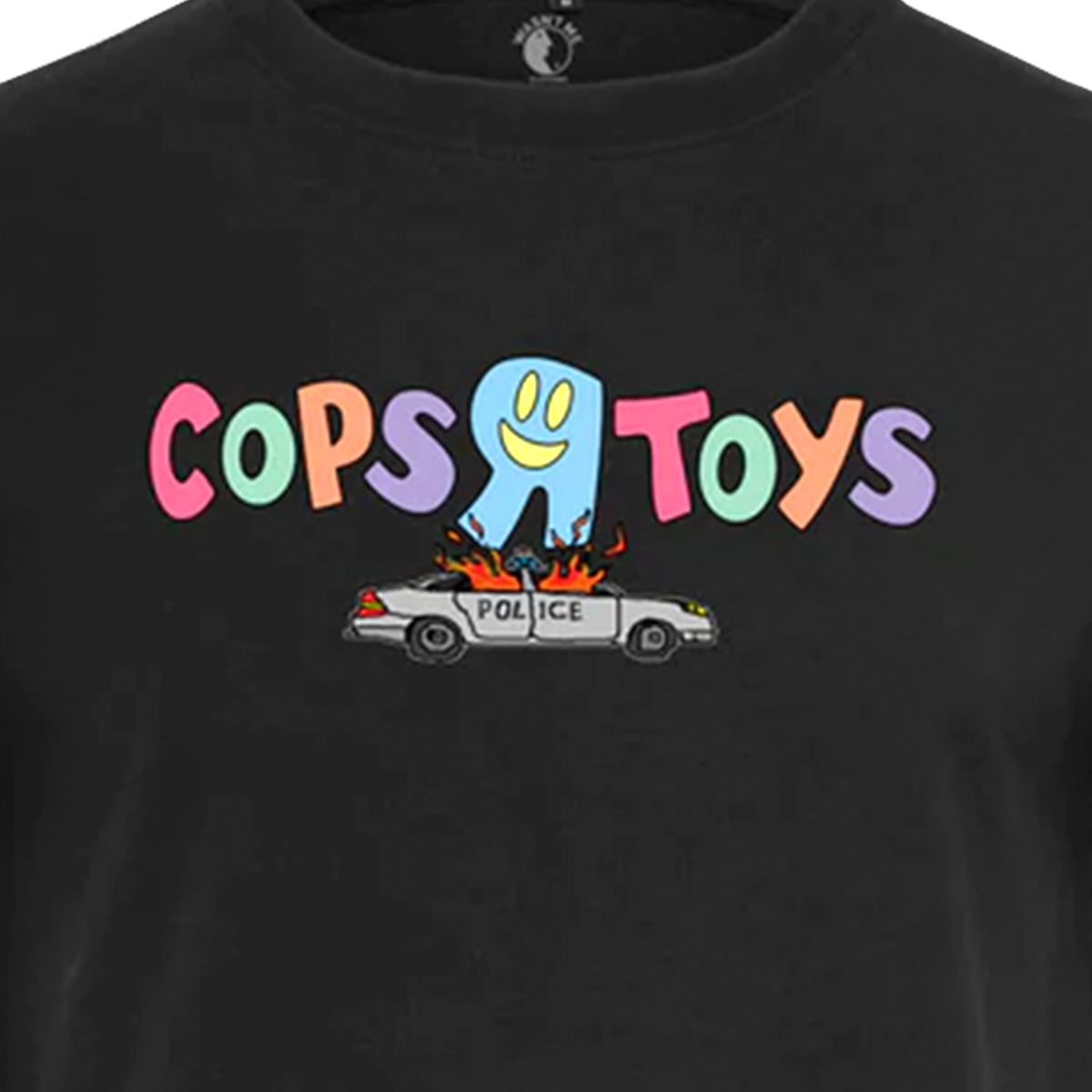 T-Shirt "Cops R Toys" Burn Edition - Black