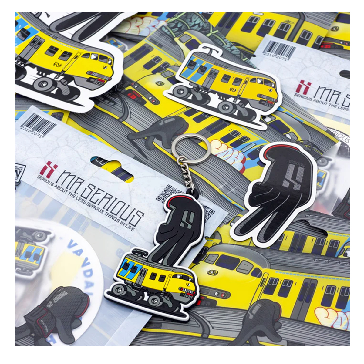 Mr.Serious x VOH "Railslider Keychain" Combo Pack