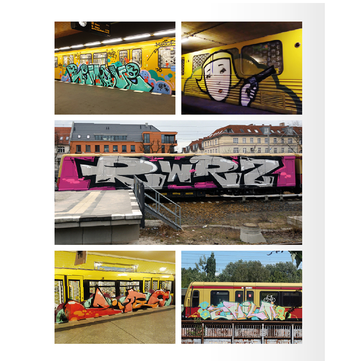 Buch 2er Bundle "DECADES Vol.2+3 "Graffiti Writing in Berlin