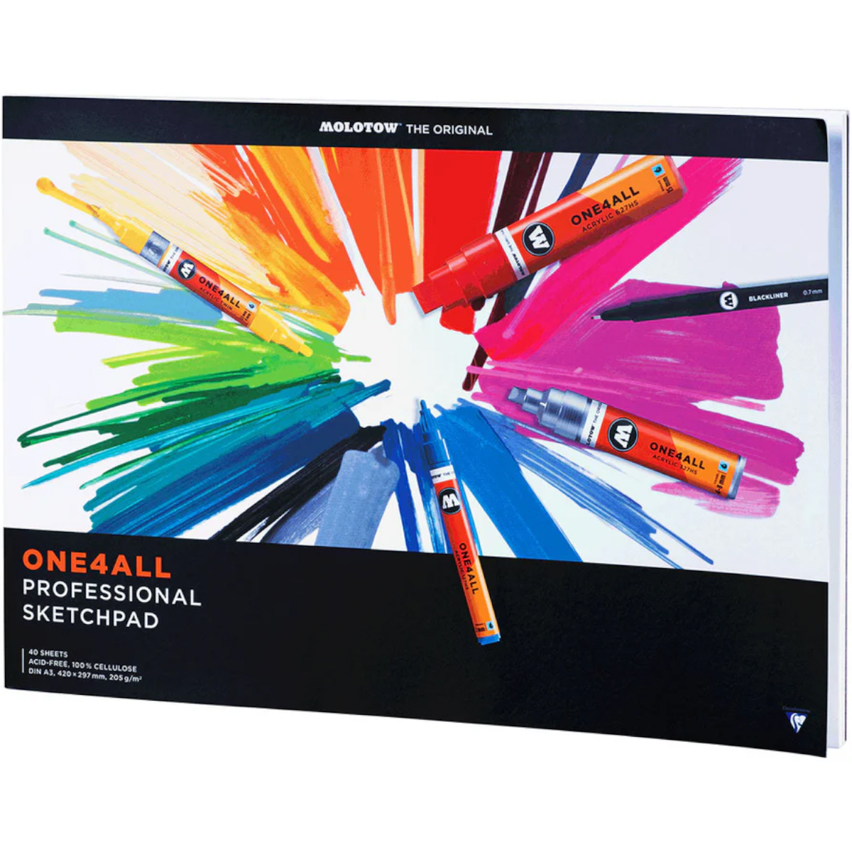 Molotow "One4All Professional Sketchpad Landscape" A3 Querformat