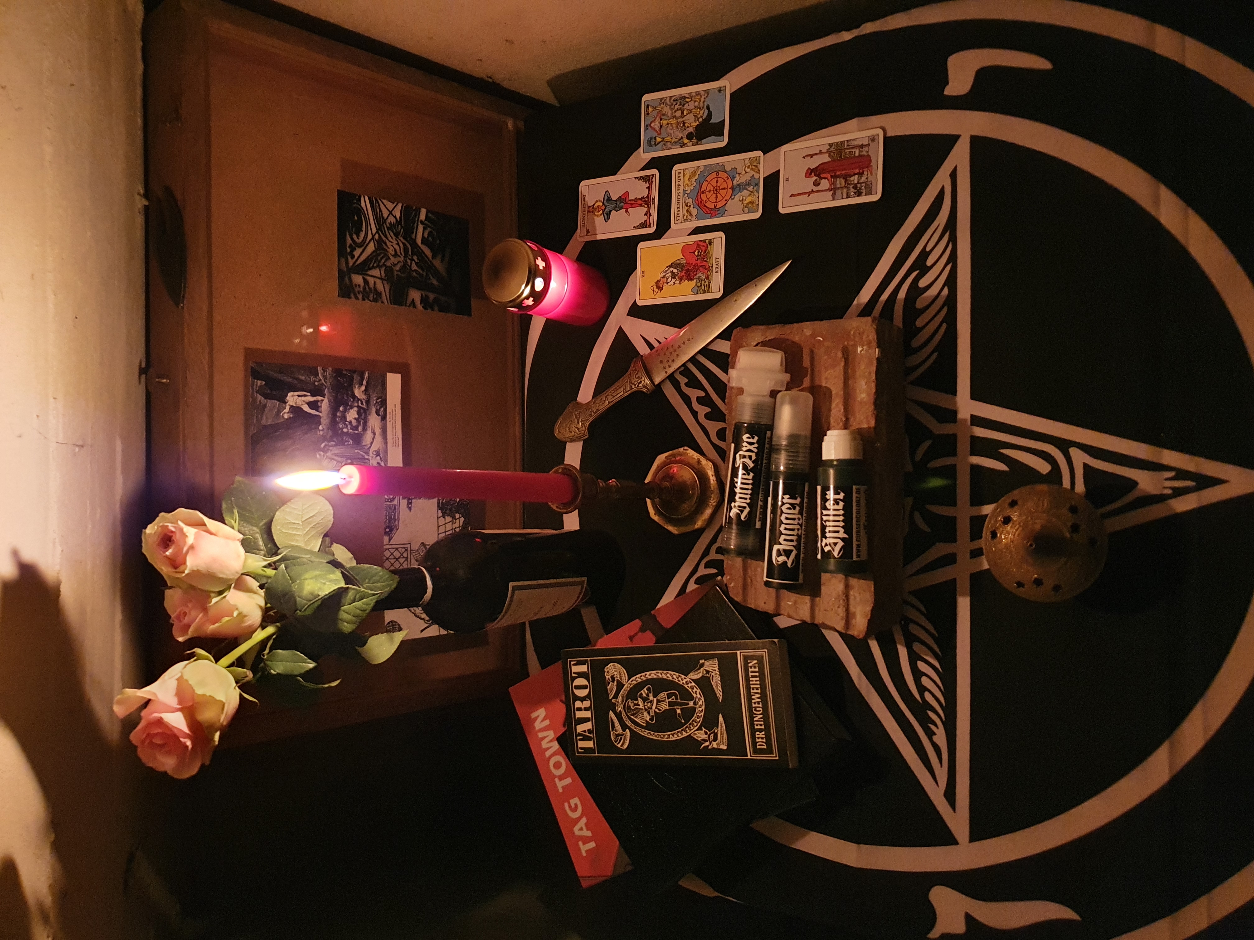 Cursed Colorz "Dagger" Pump Marker (15mm) Deep Black