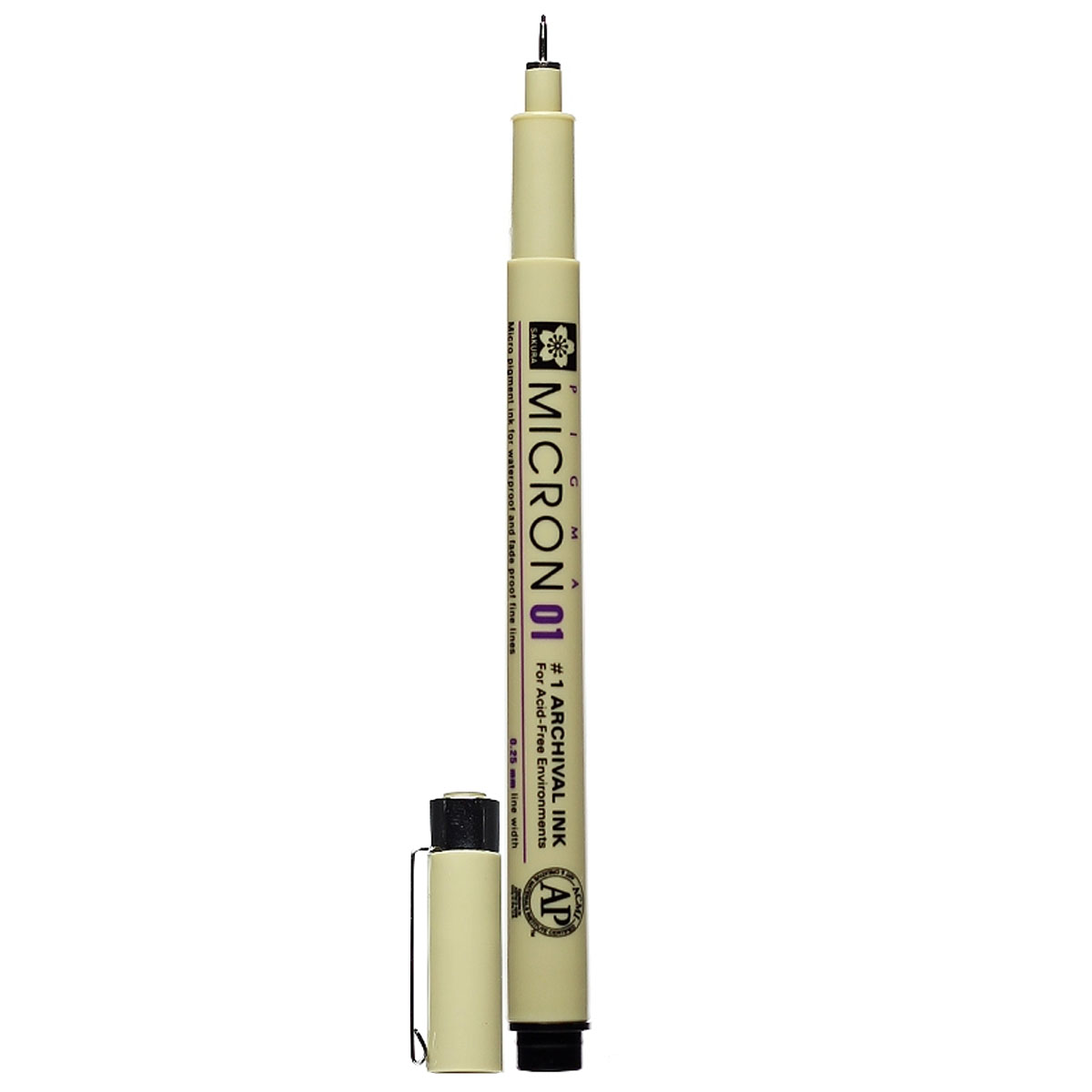 Sakura "Pigma Micron 01" (0,25mm) - Black