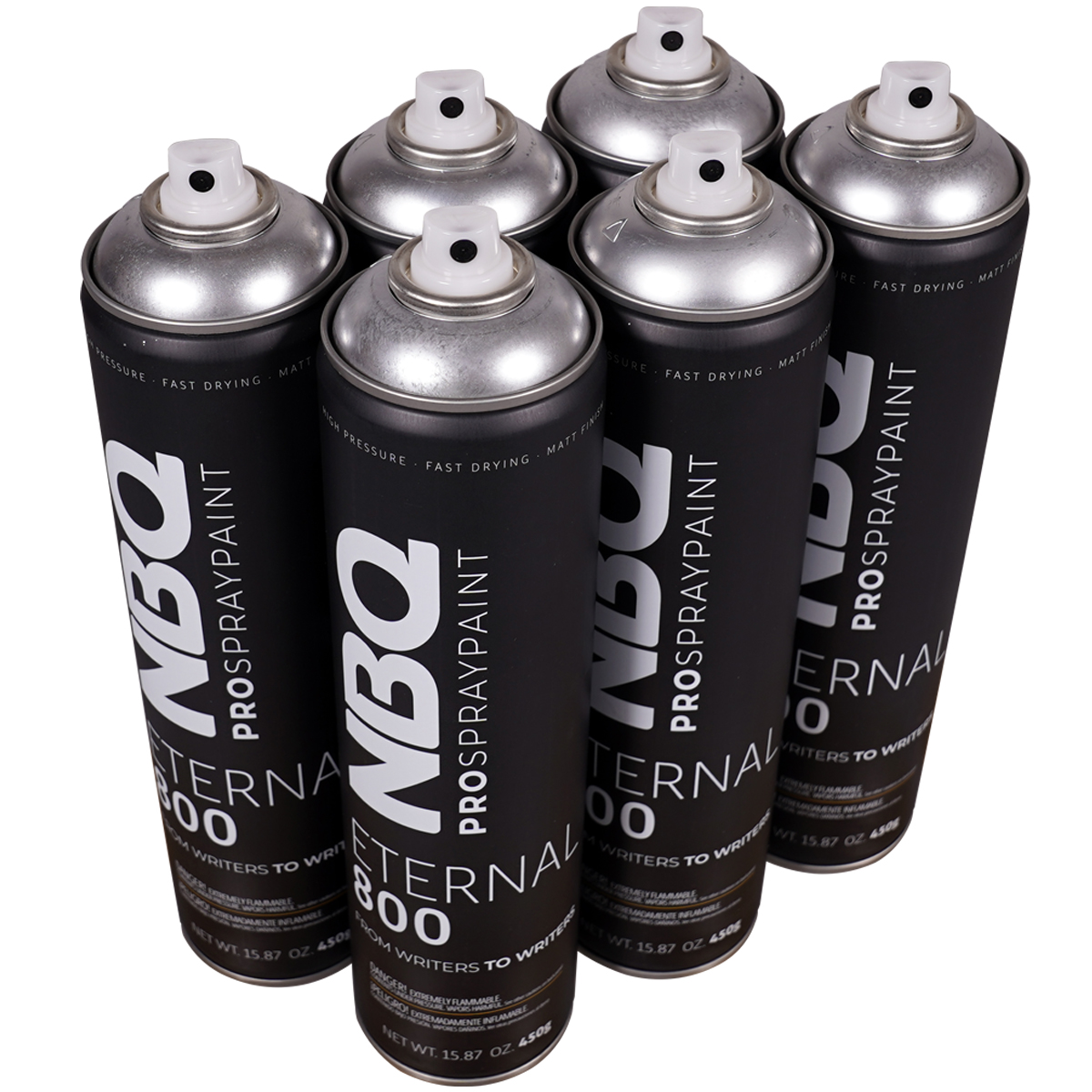 NBQ "Eternal" Sixpack Plata Silver (6x600ml)