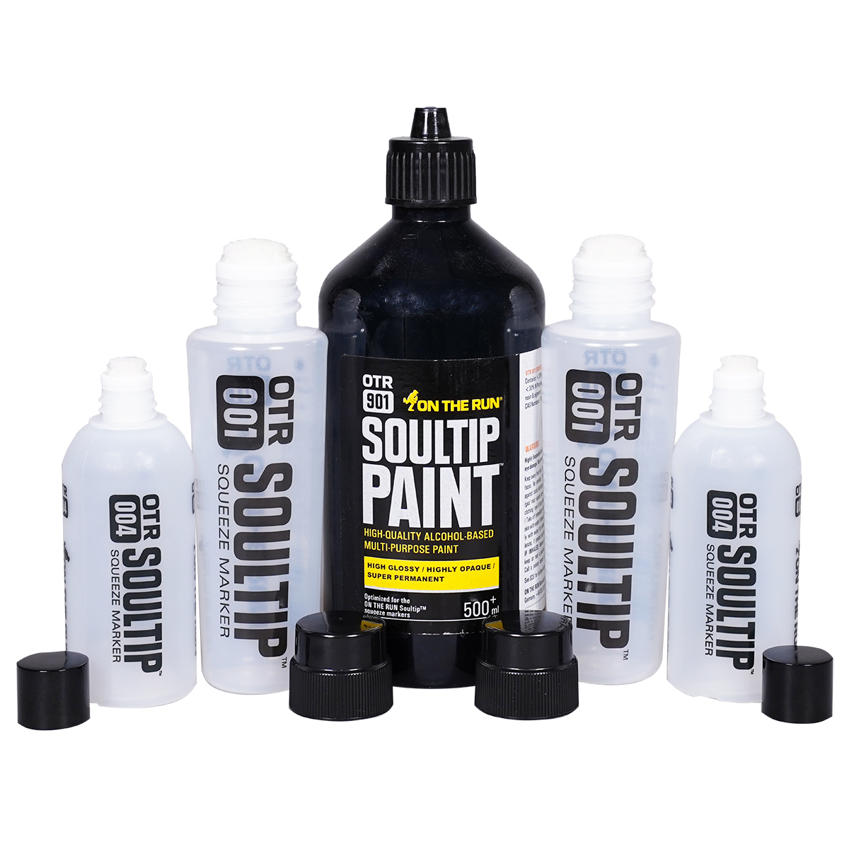 OTR "Soultip Paint Black Set" (5 Teile)
