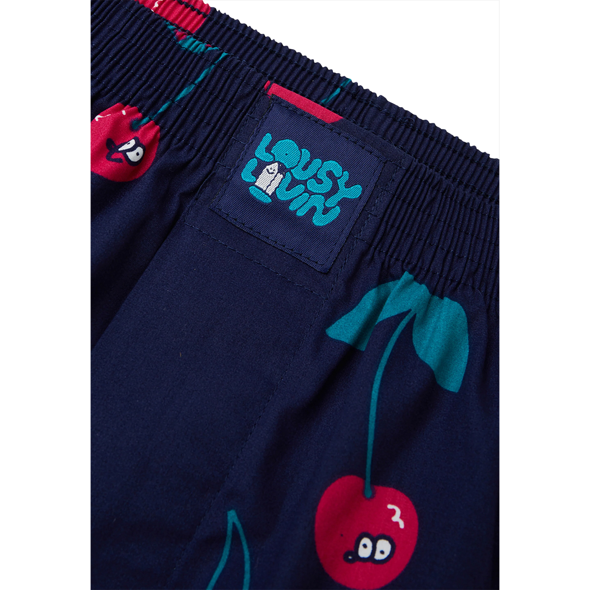 Lousy Livin Boxershorts "Cherries" Cherrie Blue