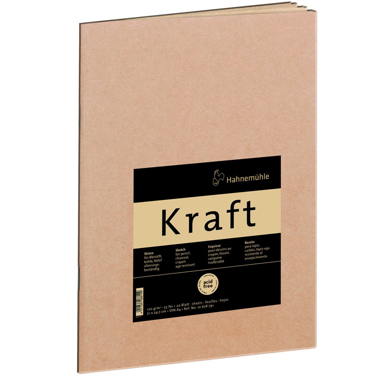 Hahnemühle "Kraftpapier" A4 Hochformat 120g/m²