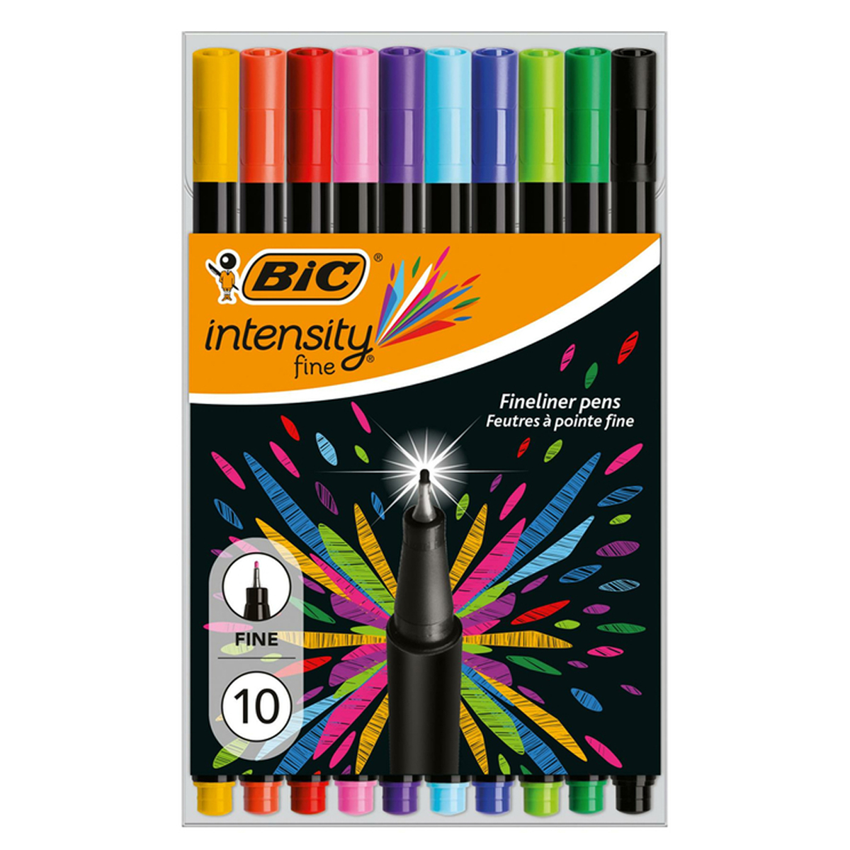 Bic Intensity "Fineliner" 10er Set (0,4mm)