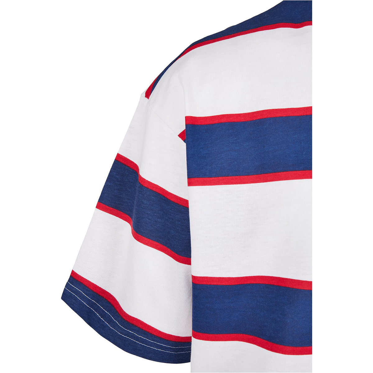 Starter T-Shirt "Logo Striped" White/Blue