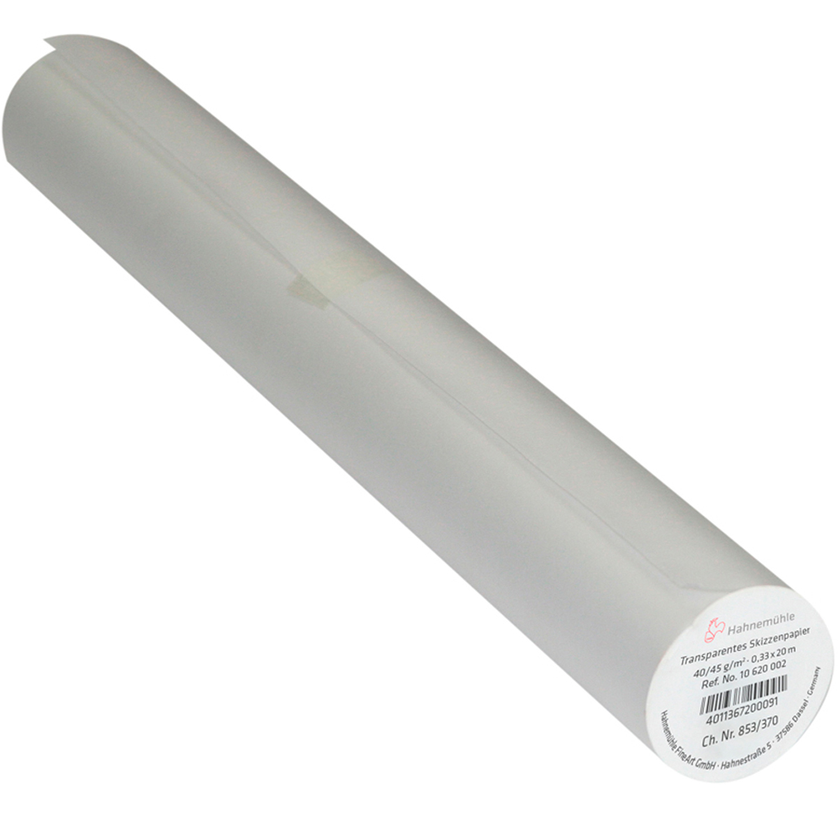 Hahnemühle "Skizzenpapierrolle" 0,33x20m Transparent 45g/m²