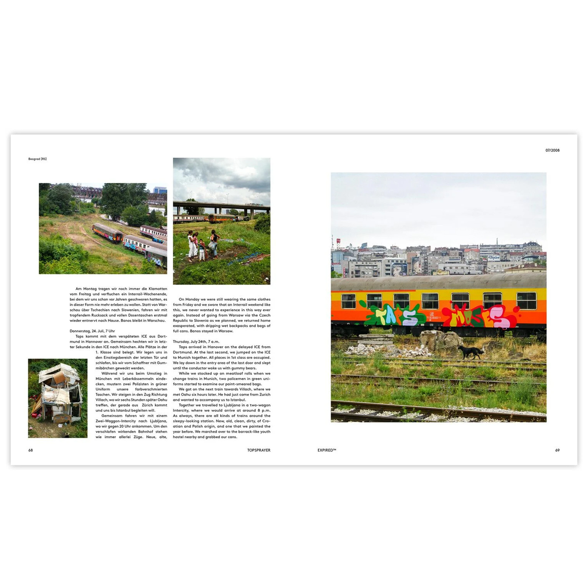 Buch 2er Bundle "Graffiti Avantgarde + International Topsprayer" - Moses & Taps