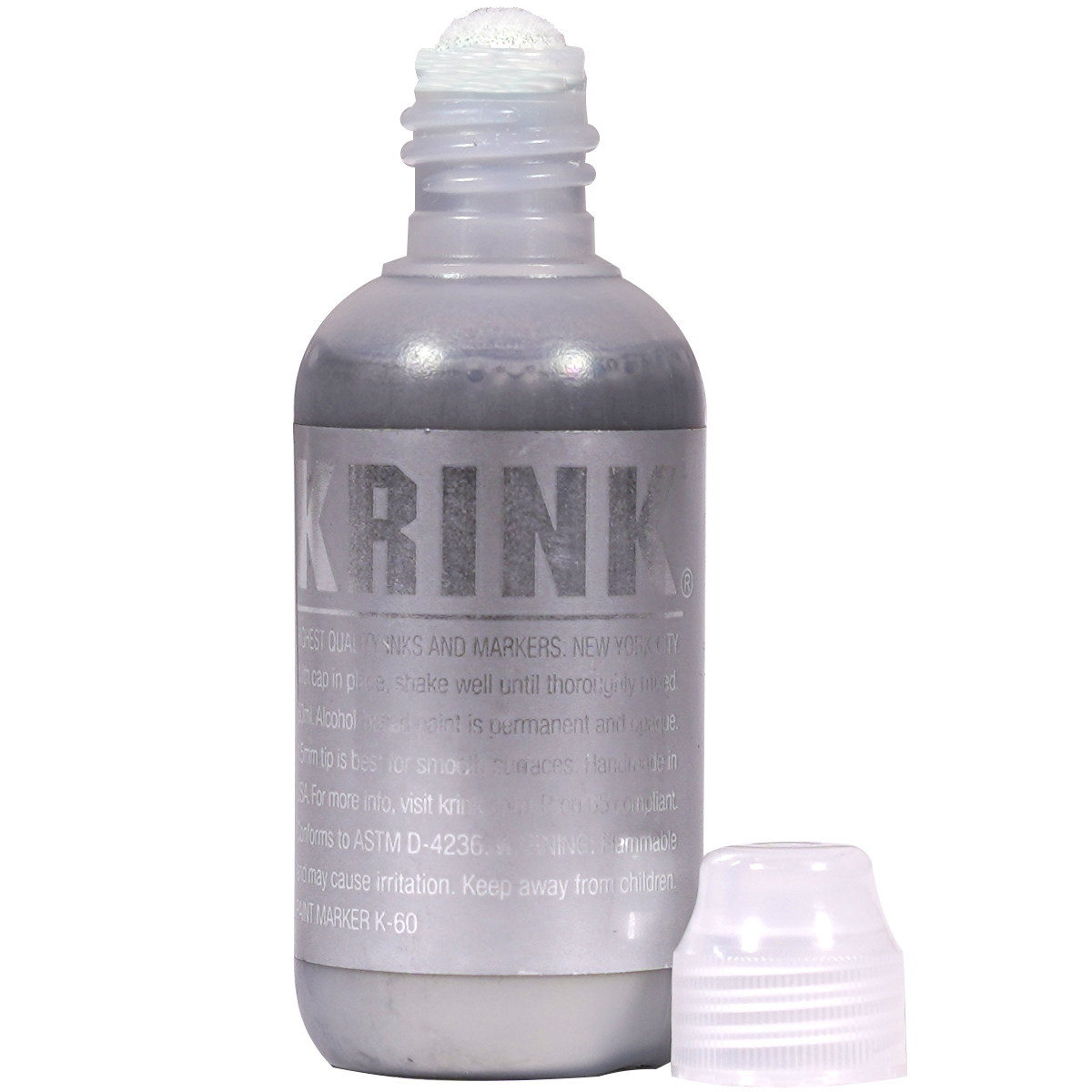 Krink "K-60 Squeeze" Marker - Silver (10mm)