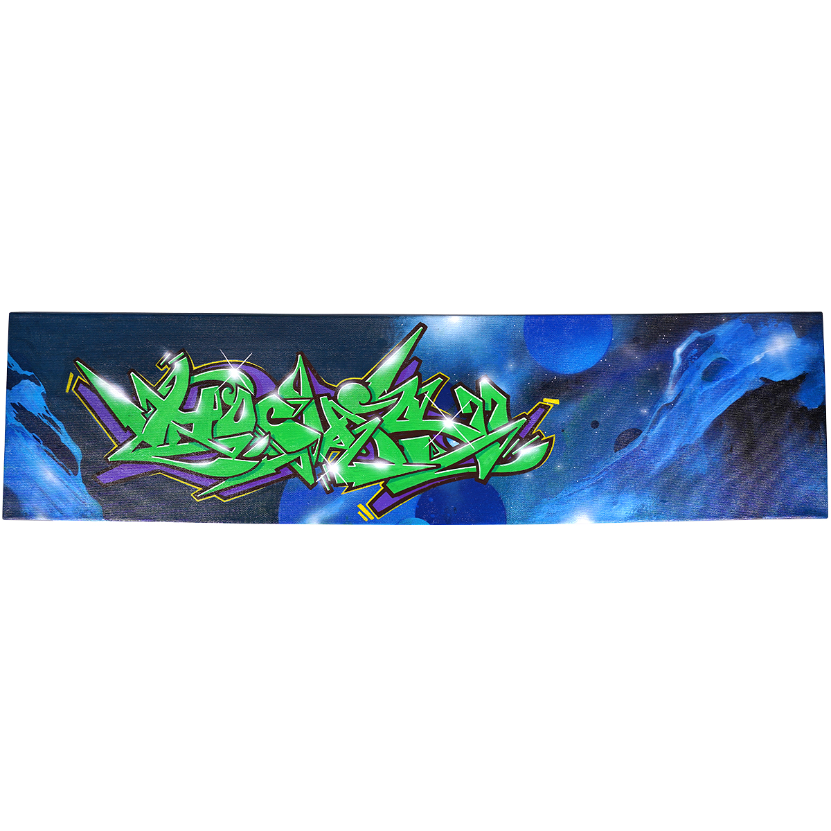 "Hocus77 - Unknown Galaxy (Original)" 80x20cm