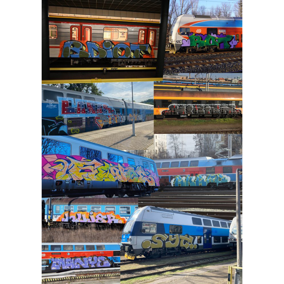 Magazin "Hood Work #5" Praha Train Edition
