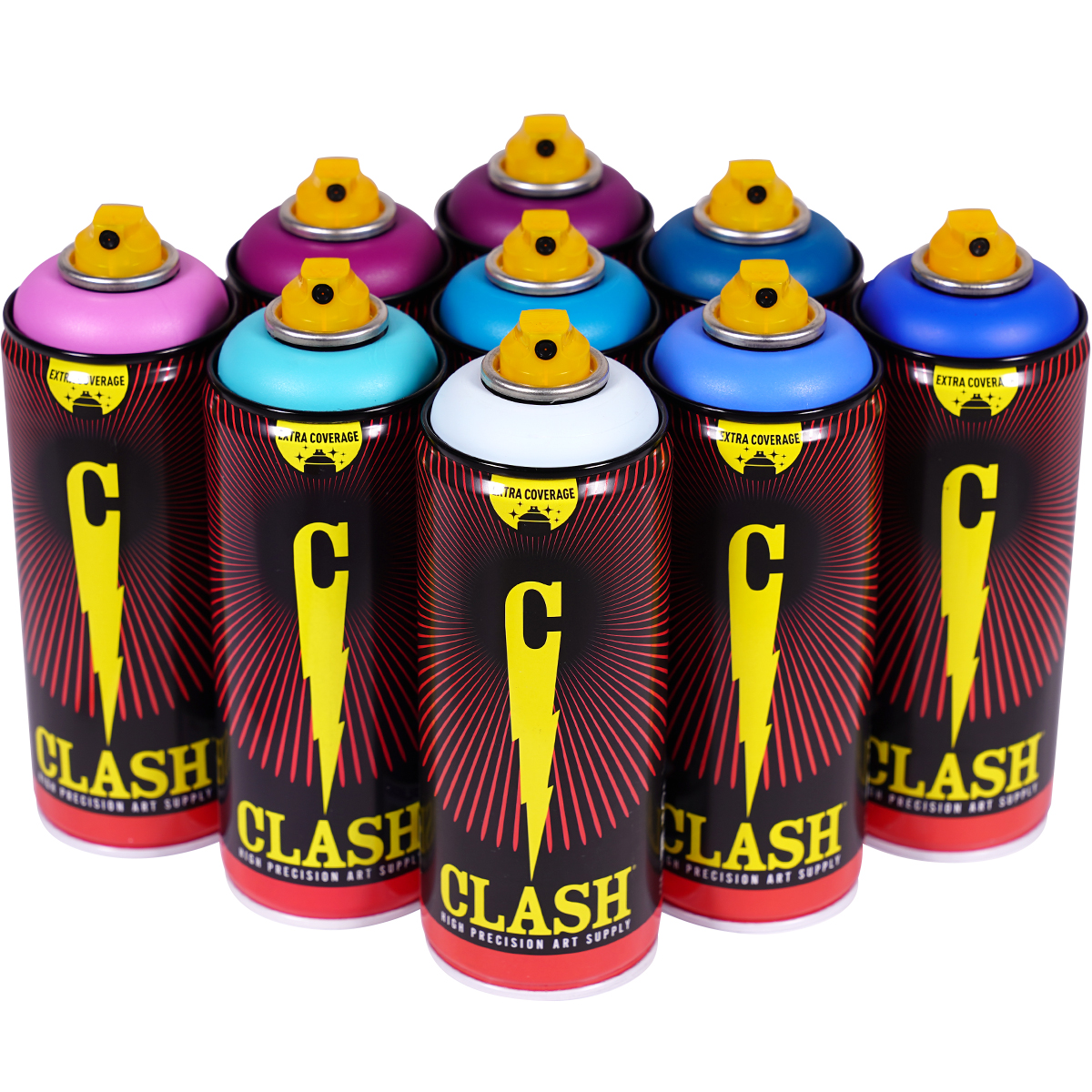 Clash "9er Paint Box Acid Sky Tones" (9x400ml)