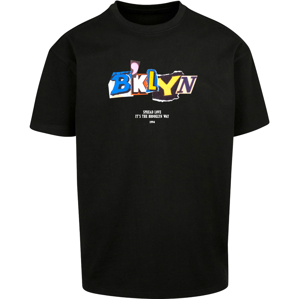 Mister Tee Oversize T-Shirt "BRKLYN" Black