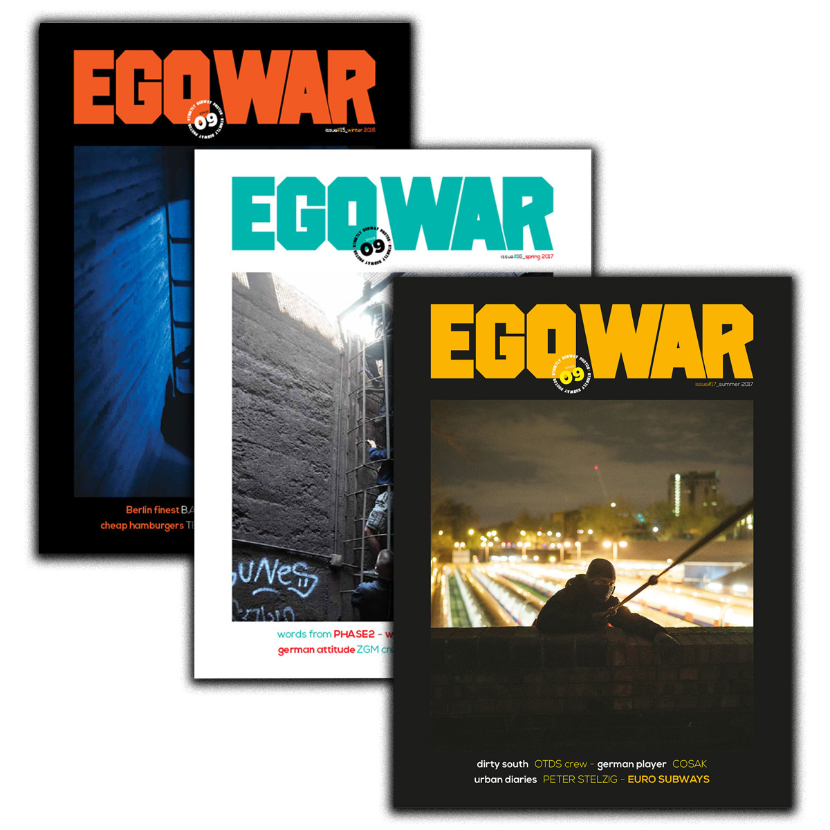 Magazin 3er Bundle "Egowar #15 #16 #17"
