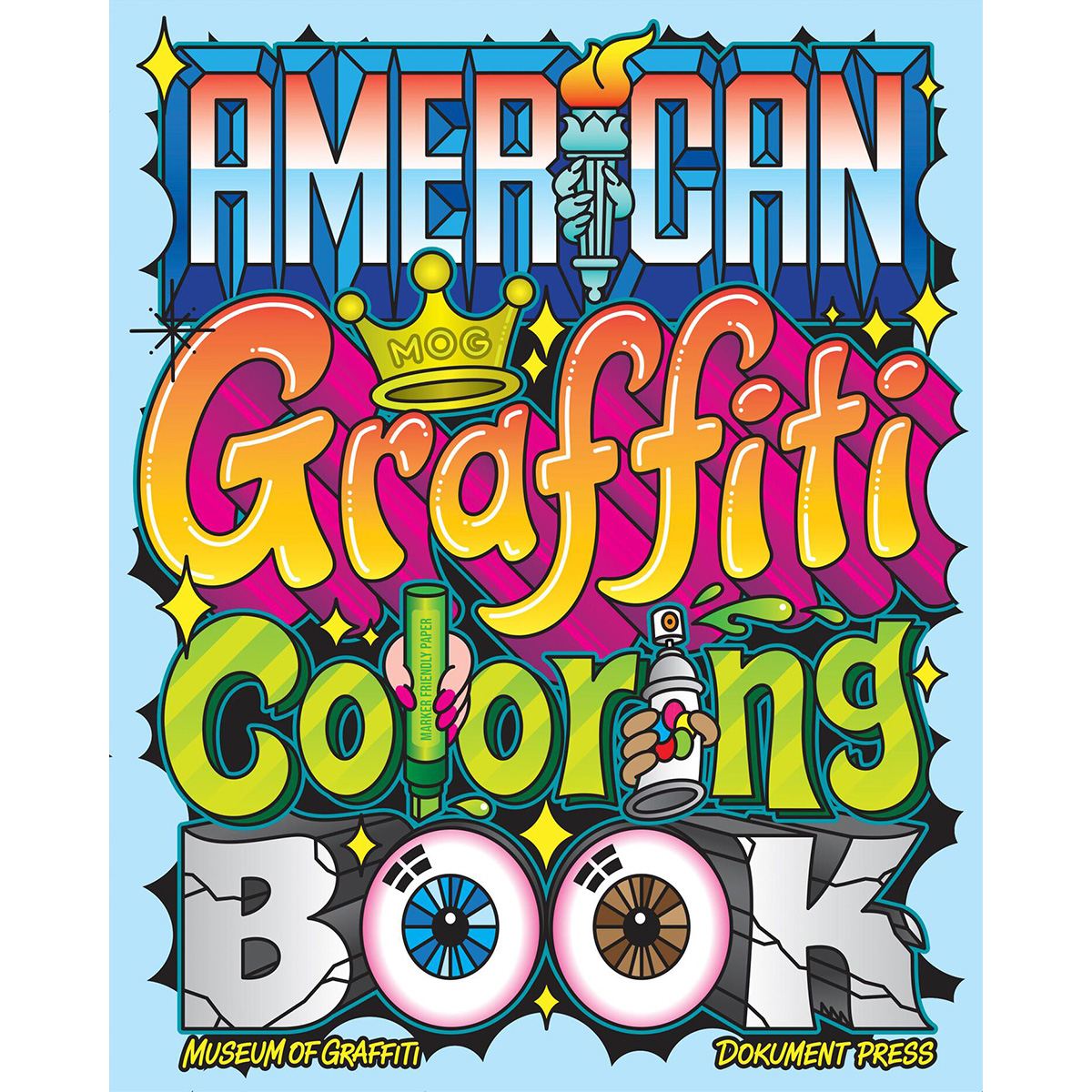 Buch "American Graffiti Coloring Book"