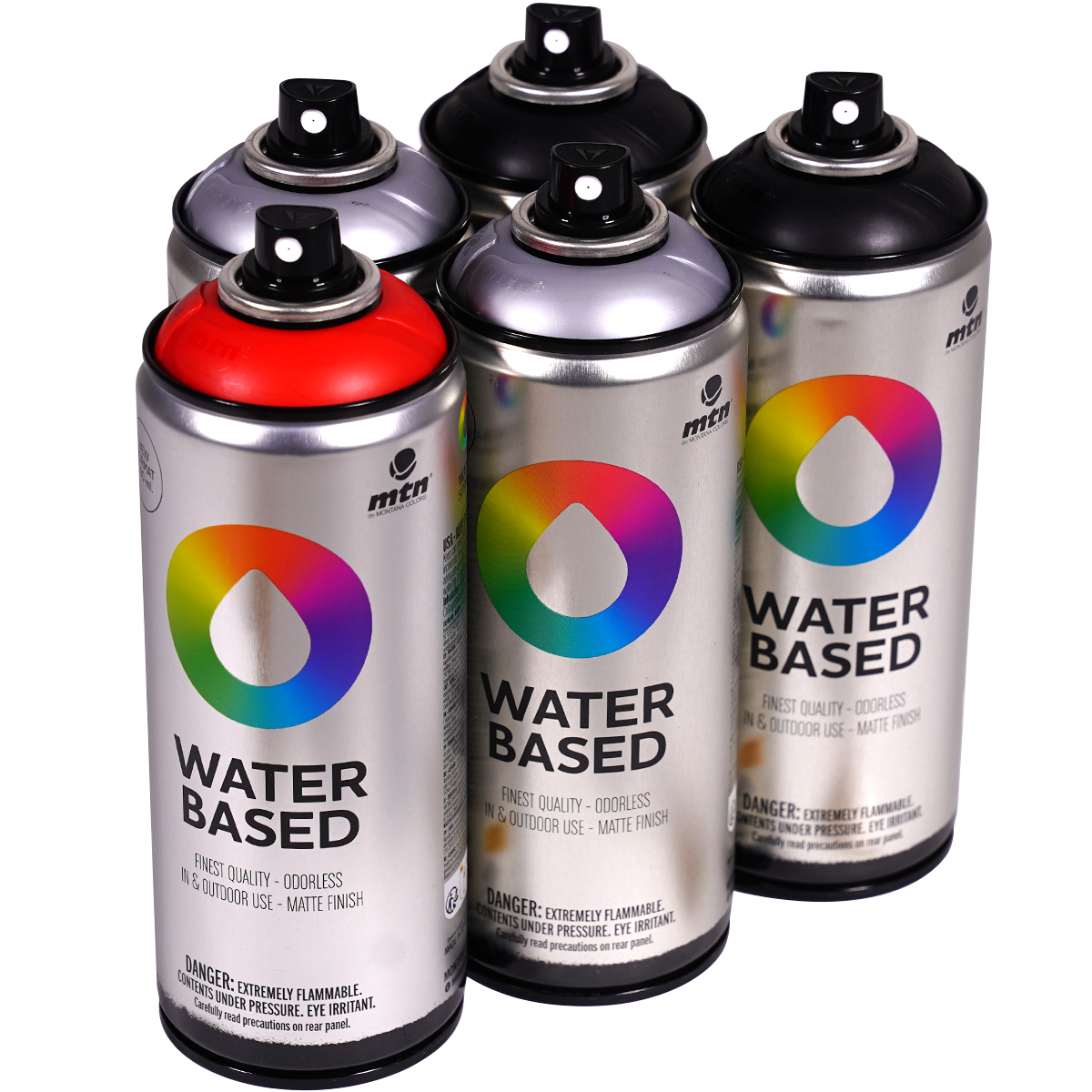 MTN Water Based "Basic Bombing Box" (5x400ml)