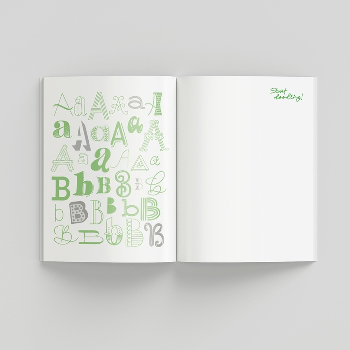 Buch "Hand Lettering and Beyond' - A Beginner Workbook