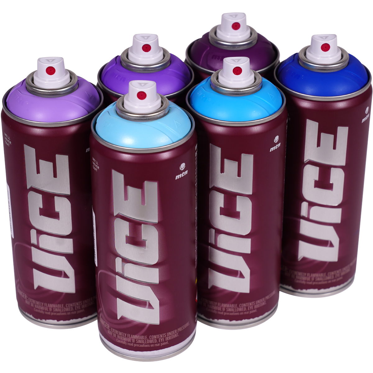 MTN "Vice" Sixpack Cold Flesh Tones (6x400ml)