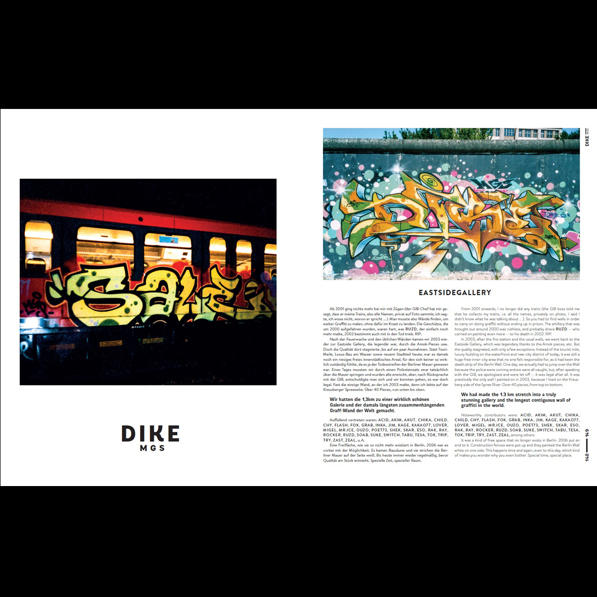 Buch 2er Bundle "DECADES Vol.2+3 "Graffiti Writing in Berlin