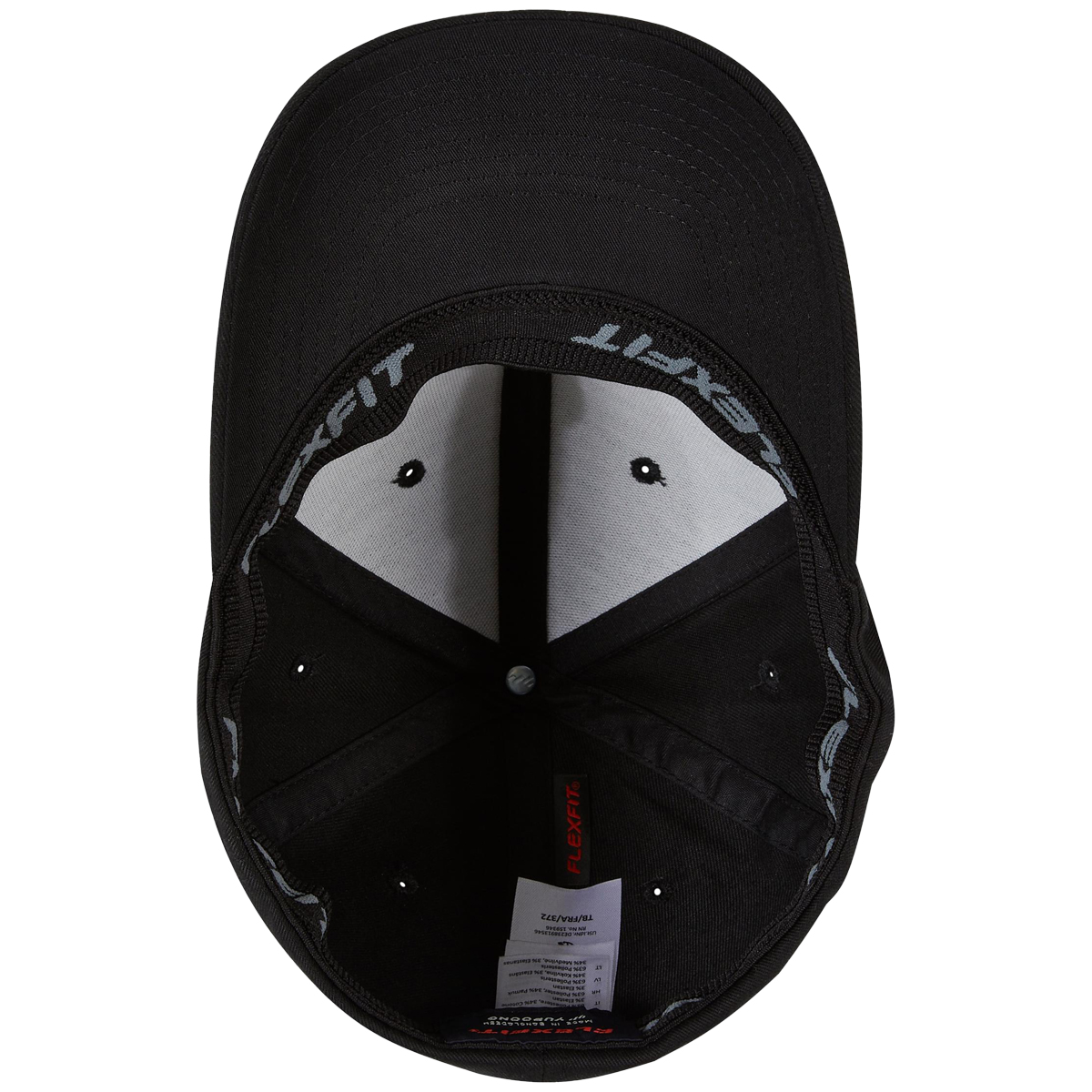 Flexfit "Trust" Flexfit Wooly Combed - Black/Black