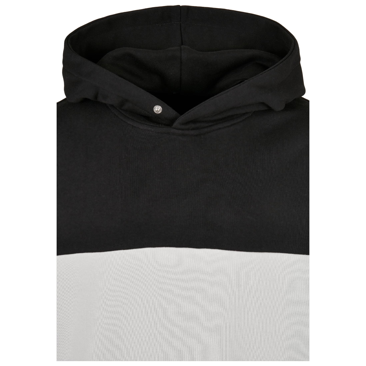 Urban Classics "Upper Block Hoody" Light Asphalt/Black