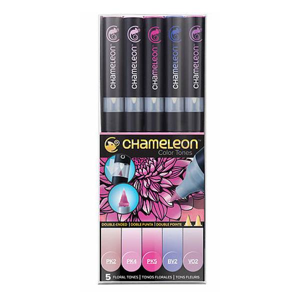 Chameleon "Twin 5er Set" - Floral Tones