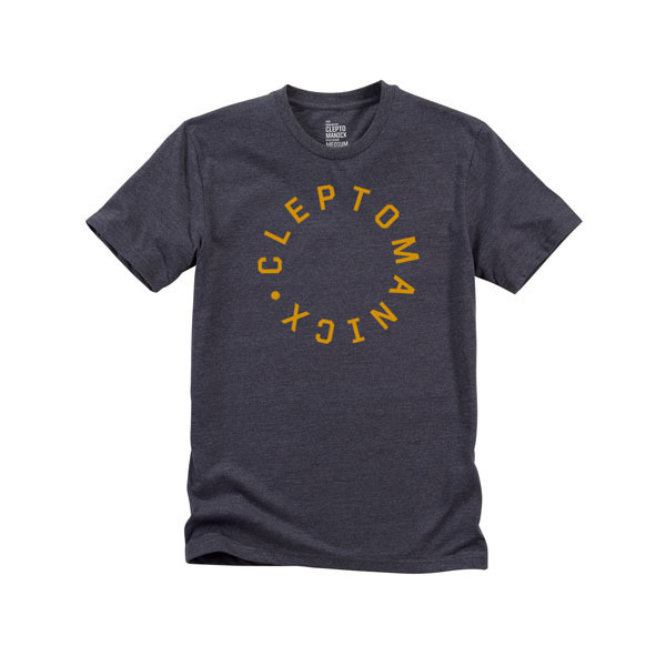 Cleptomanicx T-Shirt "Roci" Heather Dark Navy