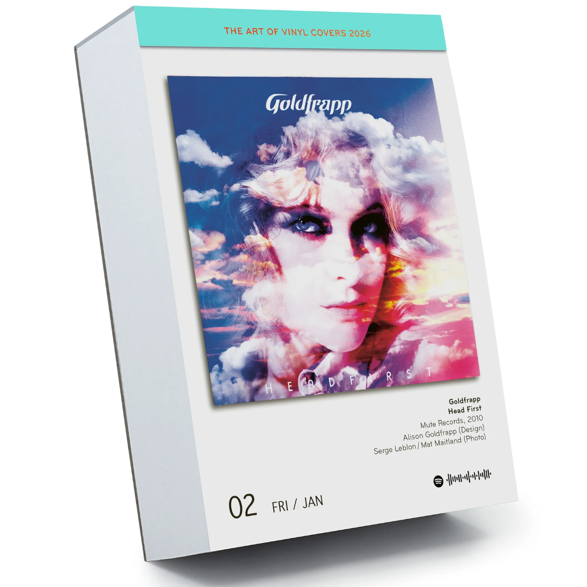 Kalender "The Art of Vinyl Covers 2026"