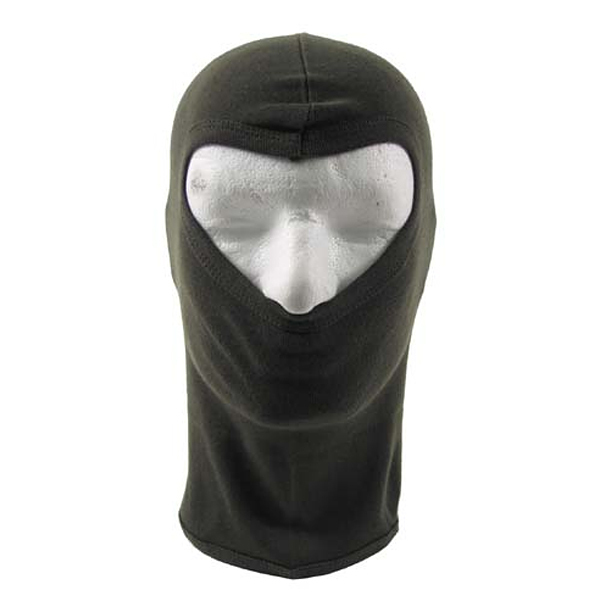 Maske "Balaclava - 1 Loch (dünn)" Baumwolle - Olive