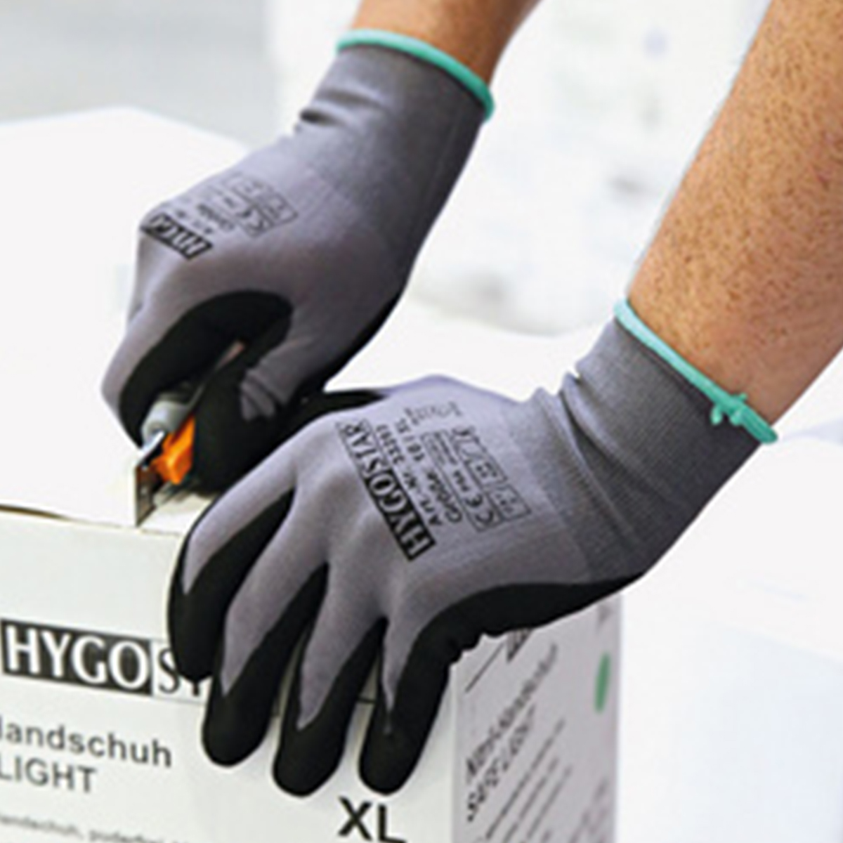 Arbeitshandschuhe "Ergo Flex 12er Pack" Black/Grey