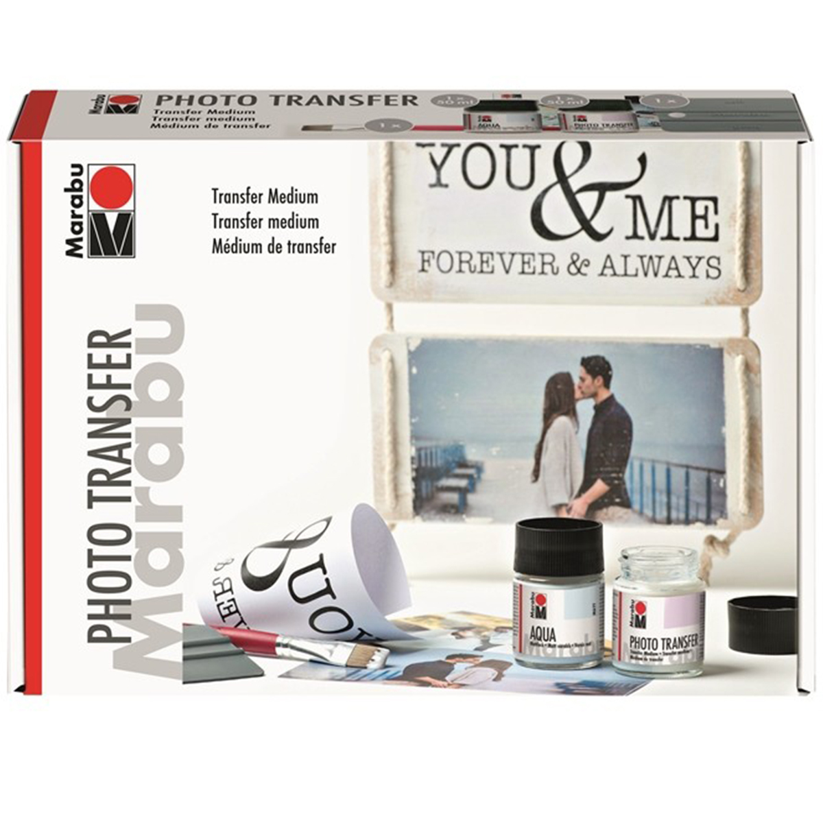Marabu "Photo Transfer" Transfer-Malset (5 Teile)
