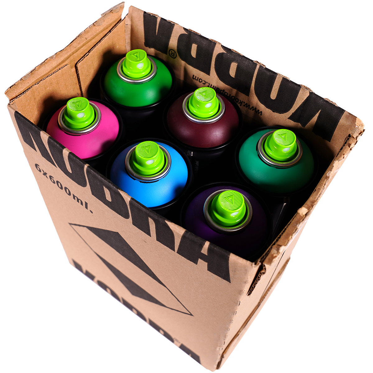 Kobra "New Big Paint Random Tone Sixpack" (6x600ml)