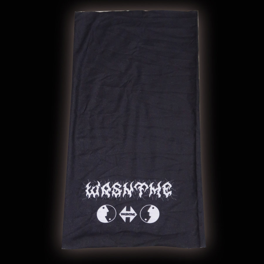WASNTME_CRIME_SCARF_02 WASNTME "Crime Scarf" Black